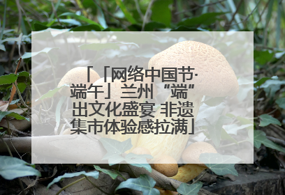 「网络中国节·端午」兰州“端”出文化盛宴 非遗集市体验感拉满