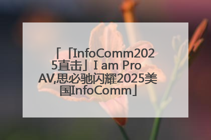「InfoComm2025直击」I am Pro AV,思必驰闪耀2025美国InfoComm