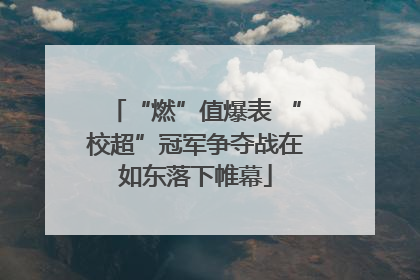 “燃”值爆表 “校超”冠军争夺战在如东落下帷幕