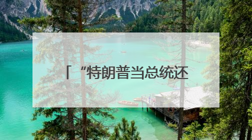 “特朗普当总统还剩3.5年，我会活跃40多年”