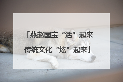 燕赵国宝“活”起来 传统文化“炫”起来