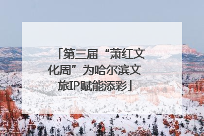 第三届“萧红文化周”为哈尔滨文旅IP赋能添彩