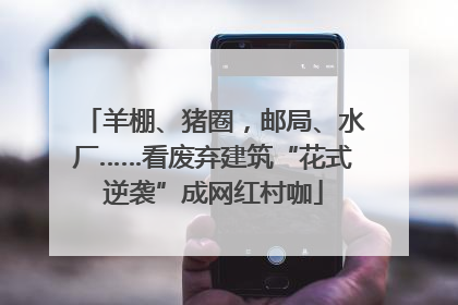 羊棚、猪圈，邮局、水厂……看废弃建筑“花式逆袭”成网红村咖