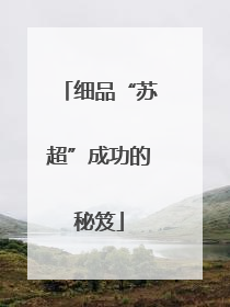 细品“苏超”成功的秘笈