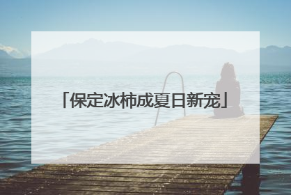 保定冰柿成夏日新宠