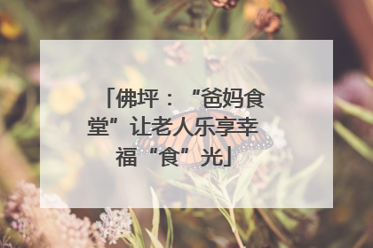 佛坪：“爸妈食堂”让老人乐享幸福“食”光