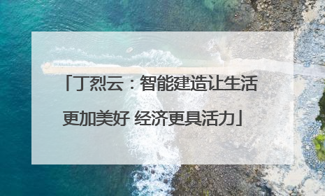 丁烈云：智能建造让生活更加美好 经济更具活力