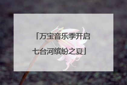 万宝音乐季开启七台河缤纷之夏