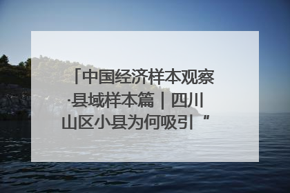 中国经济样本观察·县域样本篇｜四川山区小县为何吸引“村播”扎堆？