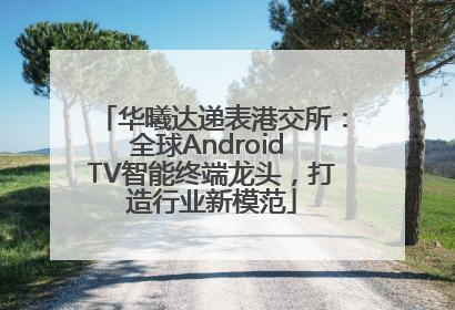 华曦达递表港交所：全球Android TV智能终端龙头，打造行业新模范