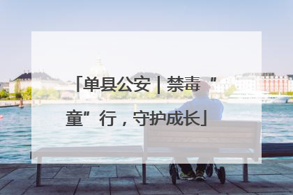 单县公安｜禁毒“童”行，守护成长