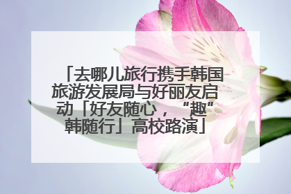 去哪儿旅行携手韩国旅游发展局与好丽友启动「好友随心，“趣”韩随行」高校路演