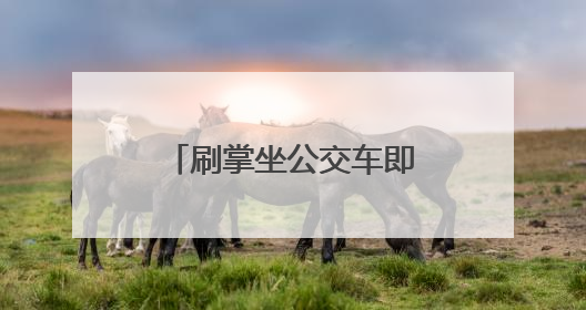 刷掌坐公交车即将实现！成都二环路公交站正在更新刷掌闸机