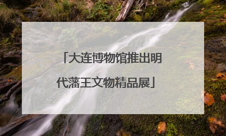 大连博物馆推出明代藩王文物精品展