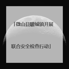 微山县驩城镇开展联合安全检查行动