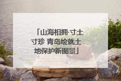 山海相拥·寸土寸珍 青岛绘就土地保护新图景