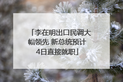 李在明出口民调大幅领先 新总统预计4日直接就职