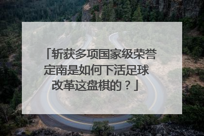 斩获多项国家级荣誉 定南是如何下活足球改革这盘棋的？