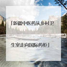 新疆中医药从乡村卫生室走向国际药柜