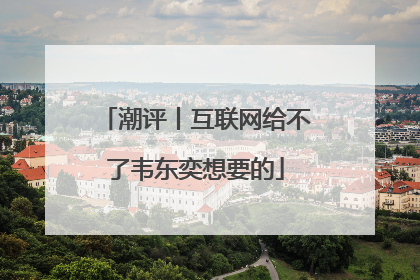 潮评丨互联网给不了韦东奕想要的