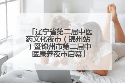 辽宁省第二届中医药文化夜市（锦州站）暨锦州市第二届中医康养夜市启幕