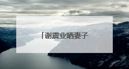 谢震业晒妻子陆敏佳孕肚照官宣喜讯：记录下第一个父亲节