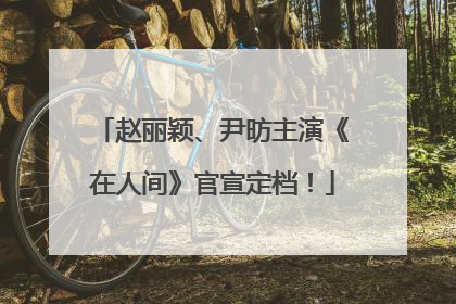 赵丽颖、尹昉主演《在人间》官宣定档！