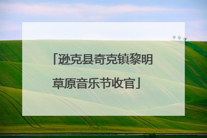 逊克县奇克镇黎明草原音乐节收官