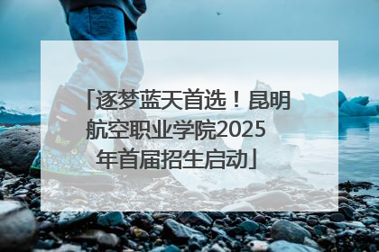 逐梦蓝天首选！昆明航空职业学院2025年首届招生启动