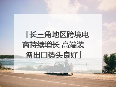 长三角地区跨境电商持续增长 高端装备出口势头良好