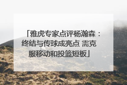 雅虎专家点评杨瀚森：终结与传球成亮点 需克服移动和投篮短板