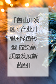 鲁山开发区：产业升级+绿色转型 描绘高质量发展新蓝图