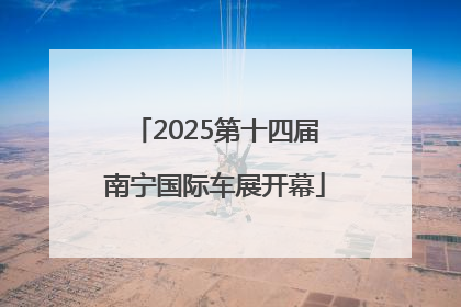 2025第十四届南宁国际车展开幕