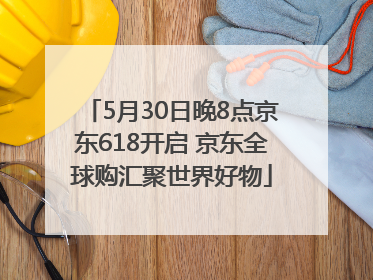 5月30日晚8点京东618开启 京东全球购汇聚世界好物